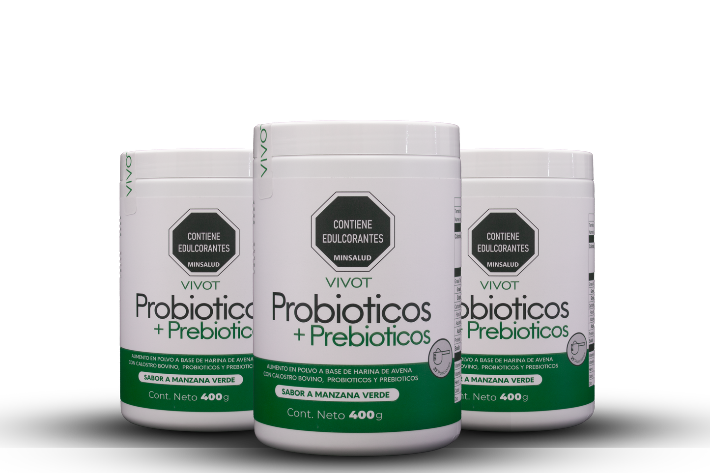 Probióticos + Prebioticos x3