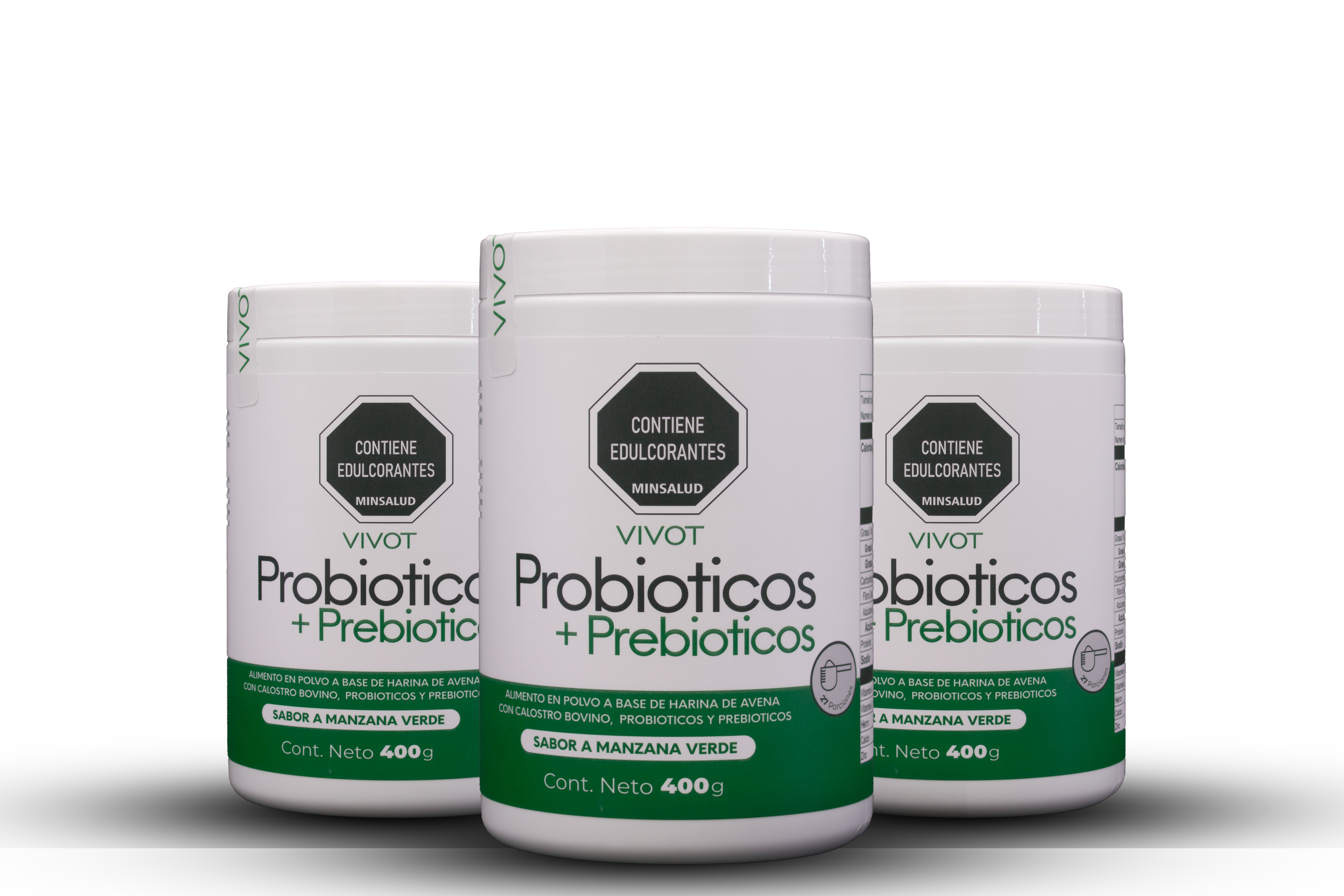 Probióticos + Prebioticos x3