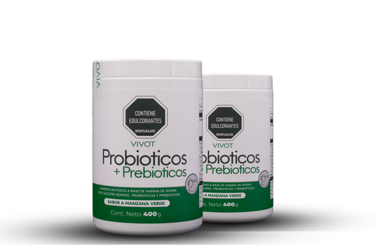 Probióticos + Prebioticos x2