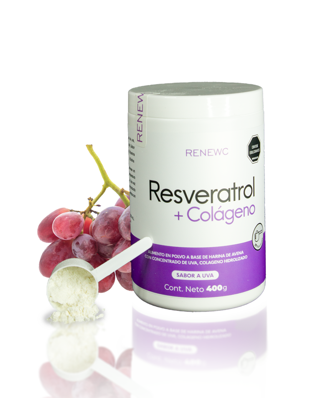 Resveratrol + calostro + probiotico