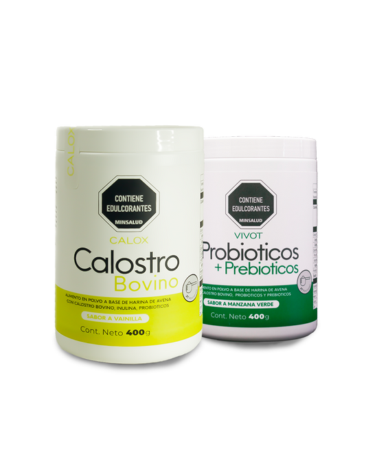 Calostro Bovino + Probiótico + Prebioticos